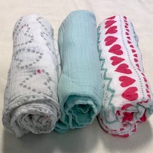 aden by aden + anais Muslin Swaddle Blankets